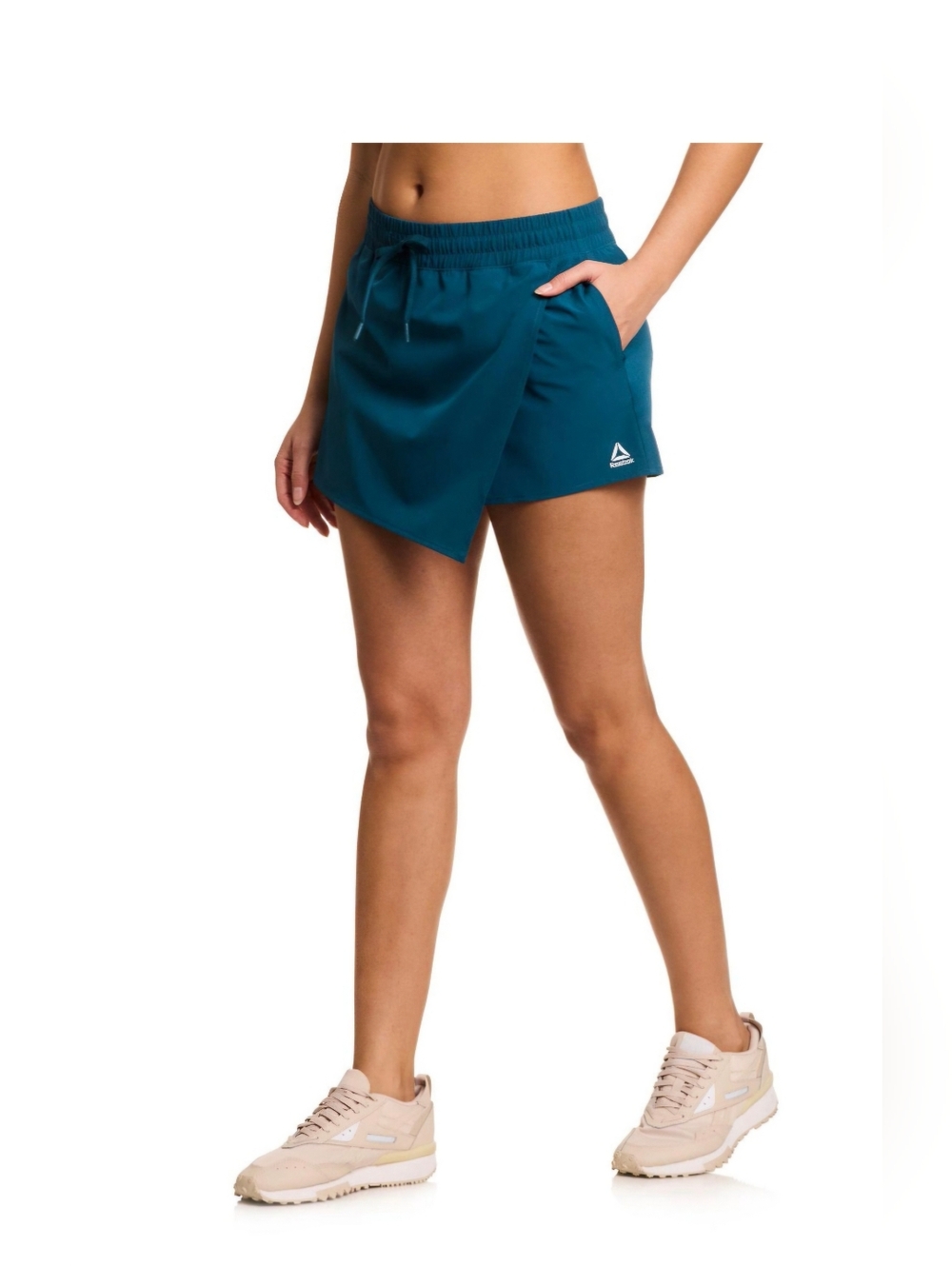 Reebok Women’s Prep Short Skort with Pockets In A Blue Color. Size Small.
